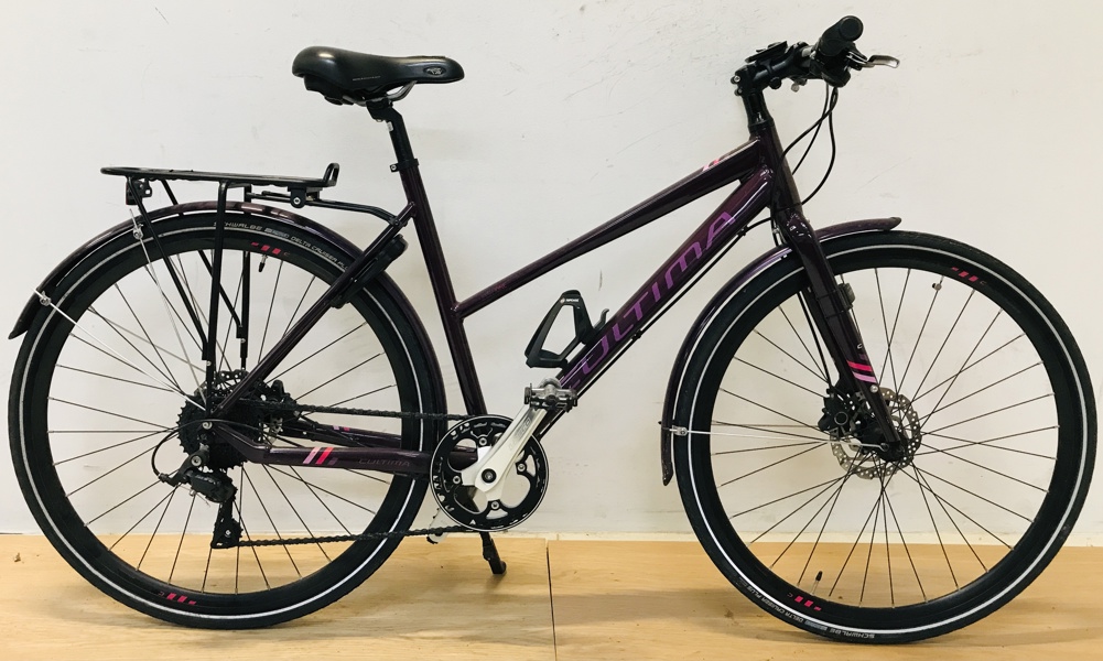 Cultima UrbanOne damecitybike m. skivebremser - fremstår pæn (R 2025-0019)