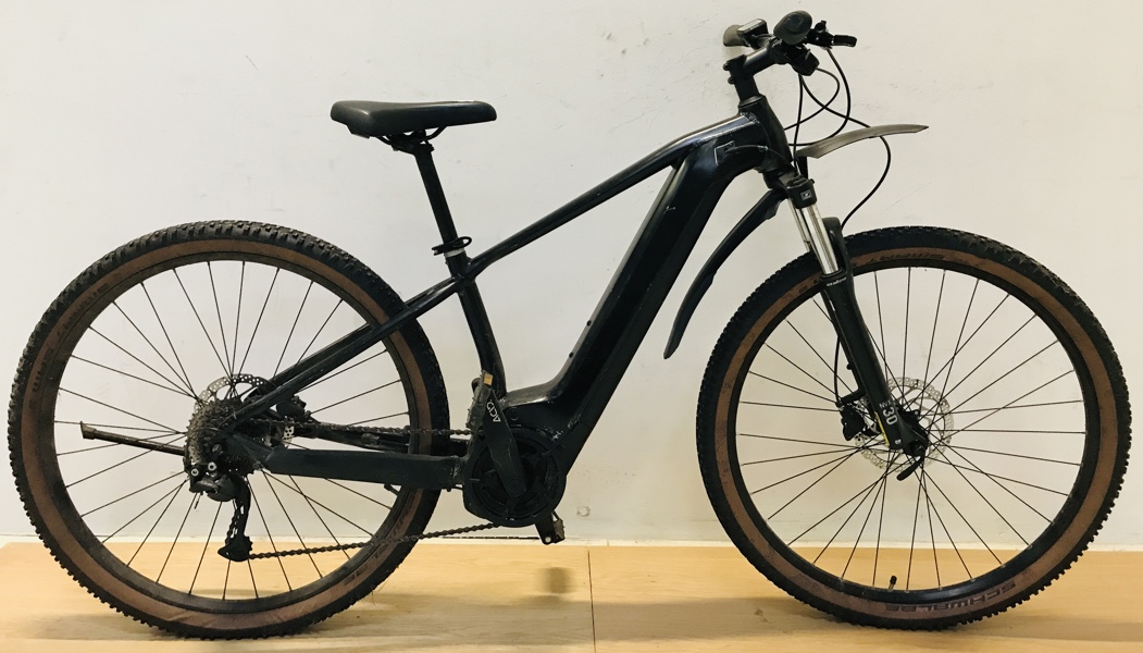 Cube (formentlig) el-mountainbike m. Bosch Performanceline centermotor, batteri samt display (R 2025-0266)