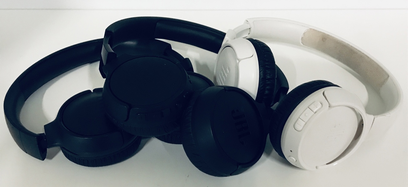 JBL T660NCR trådløse hovedtelefoner, JBL T510BT trådløse hovedtelefoner samt JBL TUNE500BT trådløse hovedtelefoner (B 333, 479, 481/25) 