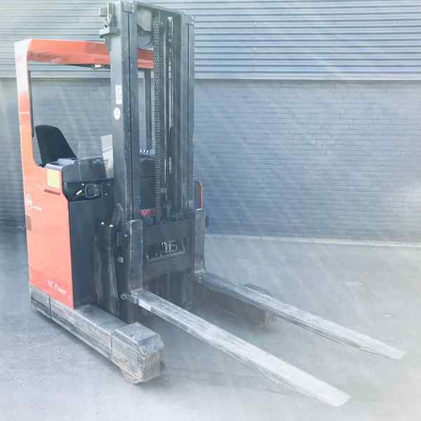 BT RR B2 Reach Truck (elektrisk) m. BT 155270-54 løfteenhed, BT lader samt  lange gafler