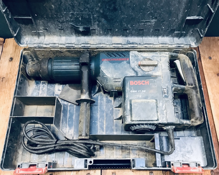 Bosch GBH 11 DE borehammer 240V (Å 2025-0979)
