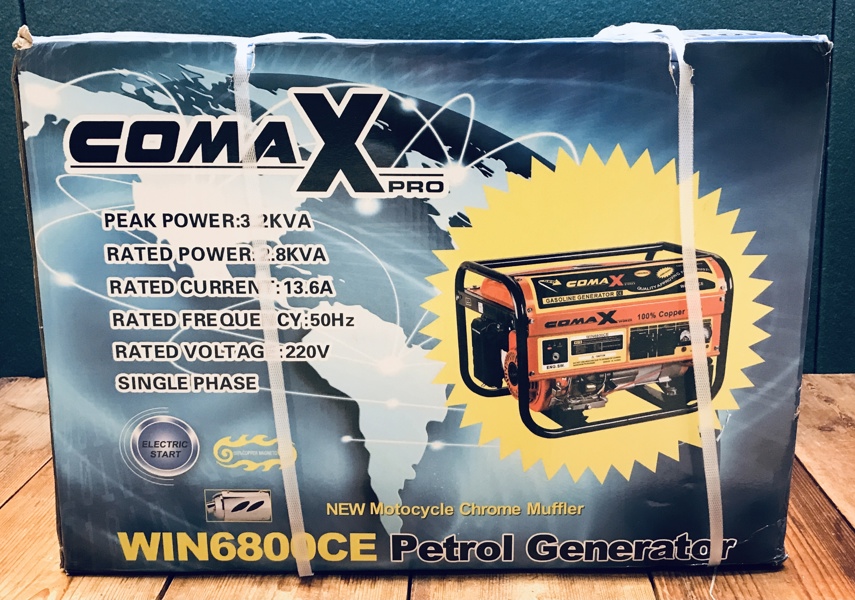 ComaX Pro Win6800CE 220V/50Hz generator