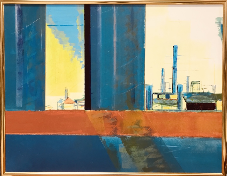 Maleri skabt af Peer René Larsen