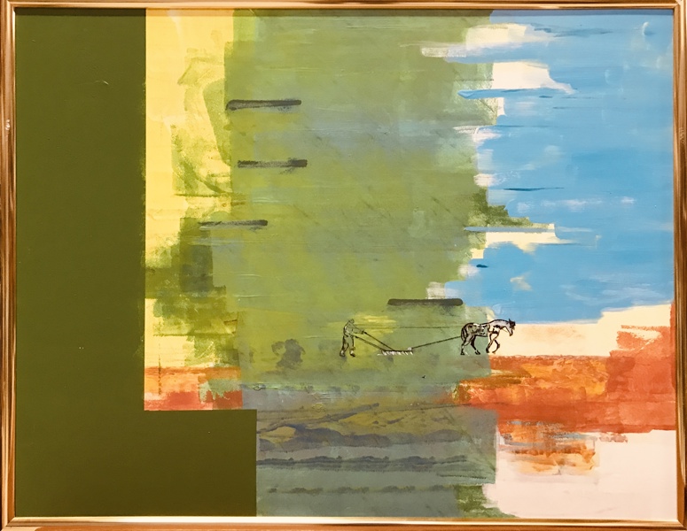 Maleri skabt af Peer René Larsen