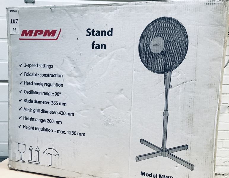 MPM MWP-17/C fan gulvventilator (123cm)