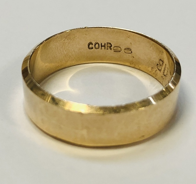 Guld: Cohr ring udført i 14kt./585