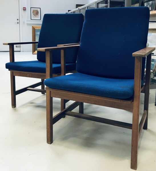 2 Børge Mogensen armstole (model 2257), Fredericia Furniture