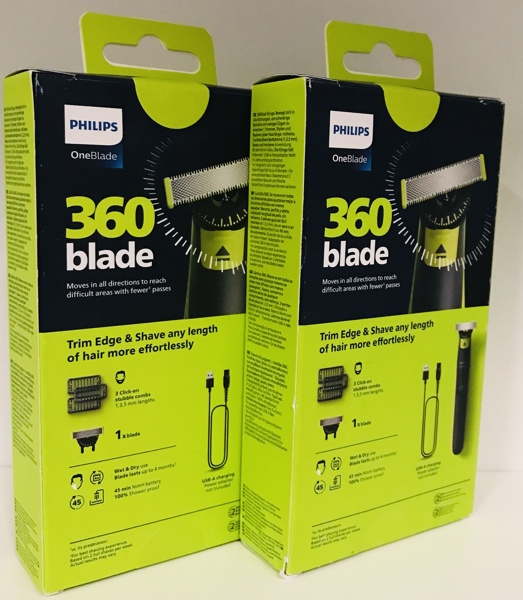 2 X Philips OneBlade Face 360 Flex Blade (Å 2025-1548)