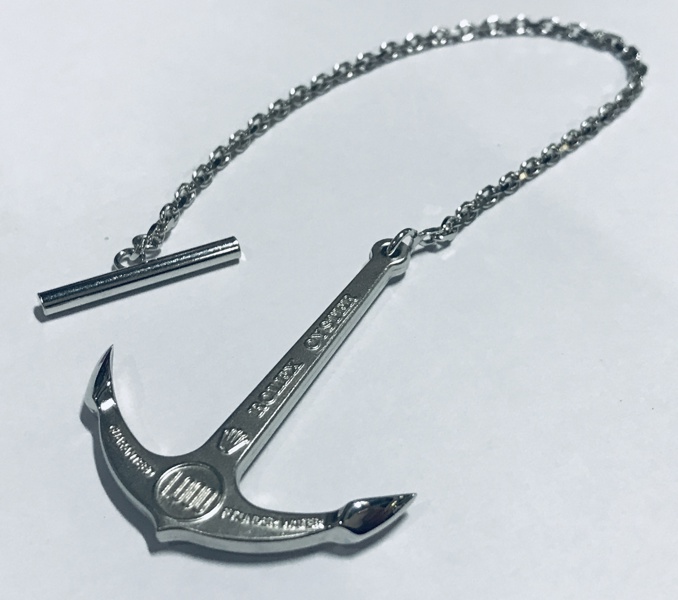 Rolex 300m/1000f anker m. kæde (21cm)