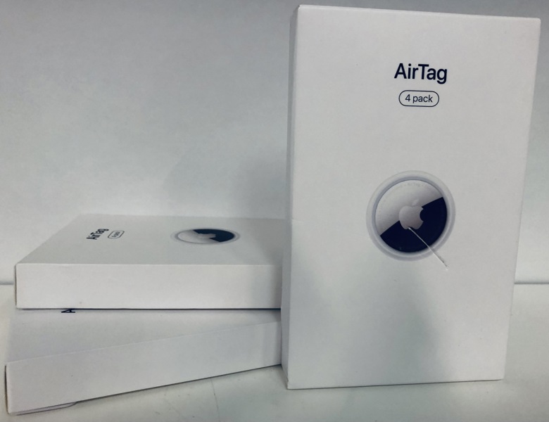 3 Apple AirTag (4-pak) sporingsenheder (P 182/24)