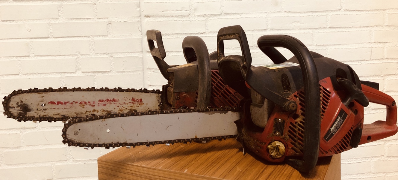 Jonsered CS2234 kædesav (benzin) samt Jonsered 2050 kædesav (benzin)