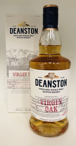 Deanston Virgin Oak Highland Single Malt m. tilhørende æske