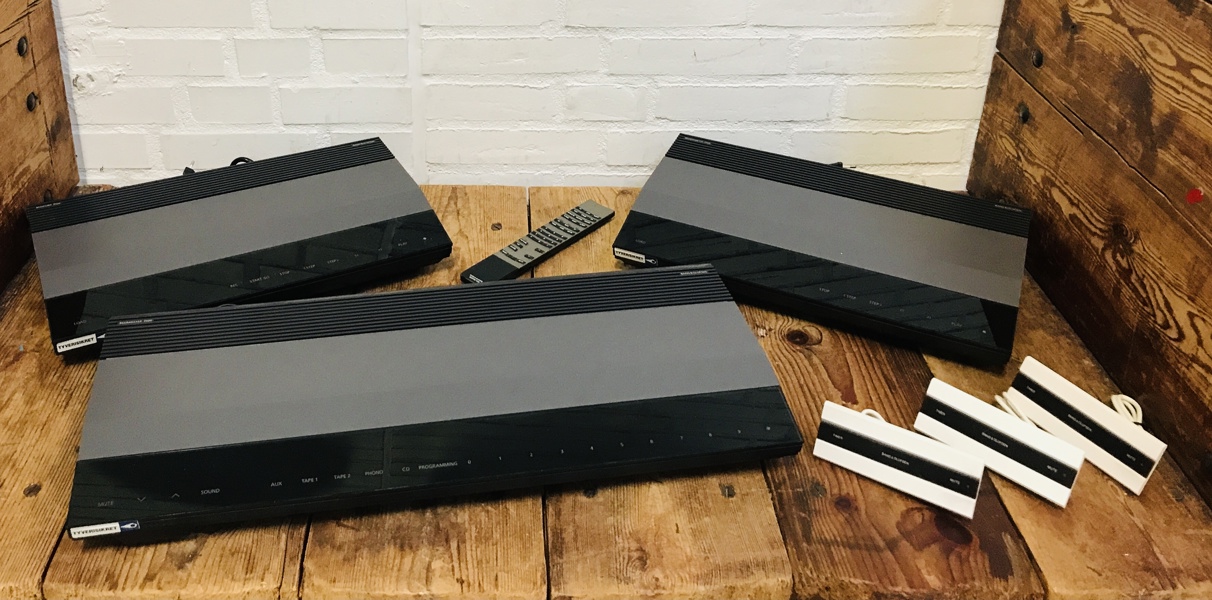 Bang & Olufsen: Beomaster 3500, Beogram CD 3500 BeoCord 3500 samt 3 Master Control link TYPE 2041paneller