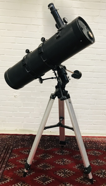 Bresser Pollux 150/1400 ERQ3 katadioptrisk newton-refleks teleskop m. stort 150 mm spejl