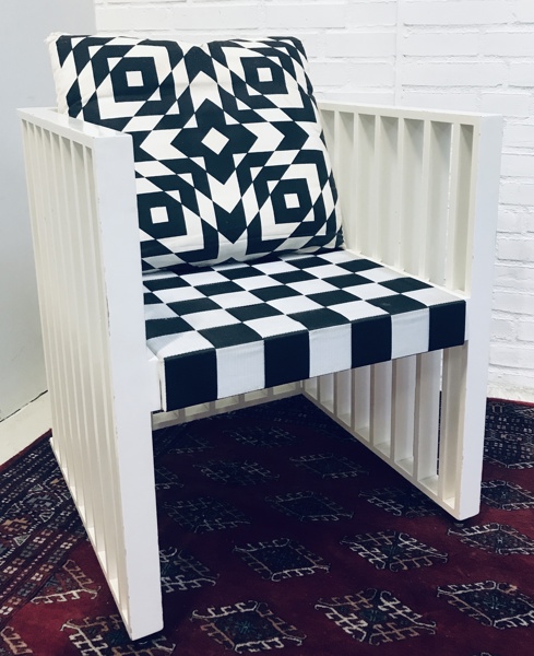 Purkersdorf armstol formgivet af Joseff Hoffmann, fremstillet ved Wittmann (*3)