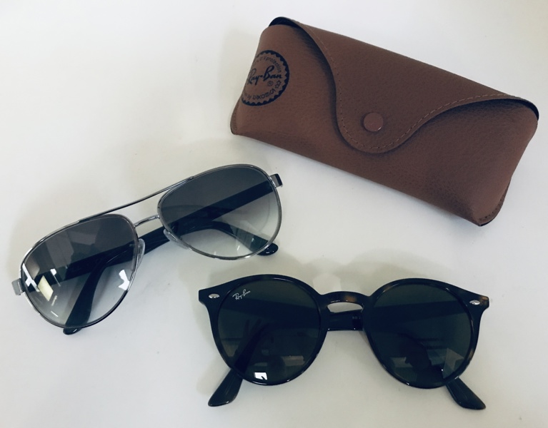 +M: Ray-Bay Turtle | RB2180 solbrille samt Ray-Bay Pilot | RB3457 solbrille - medfølger Ray-Ban etui (B 508/25)