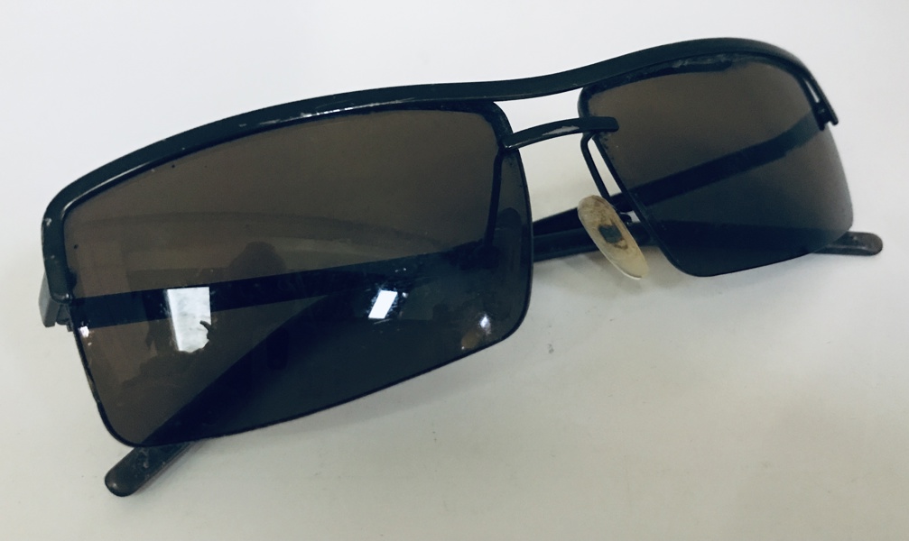 Vintage Gucci  Brown Square solbrille (Model: GG 1679S 833)