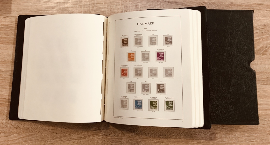 Frimærker: Danmark/Slesvig, ældre (postfrisk) i mappe