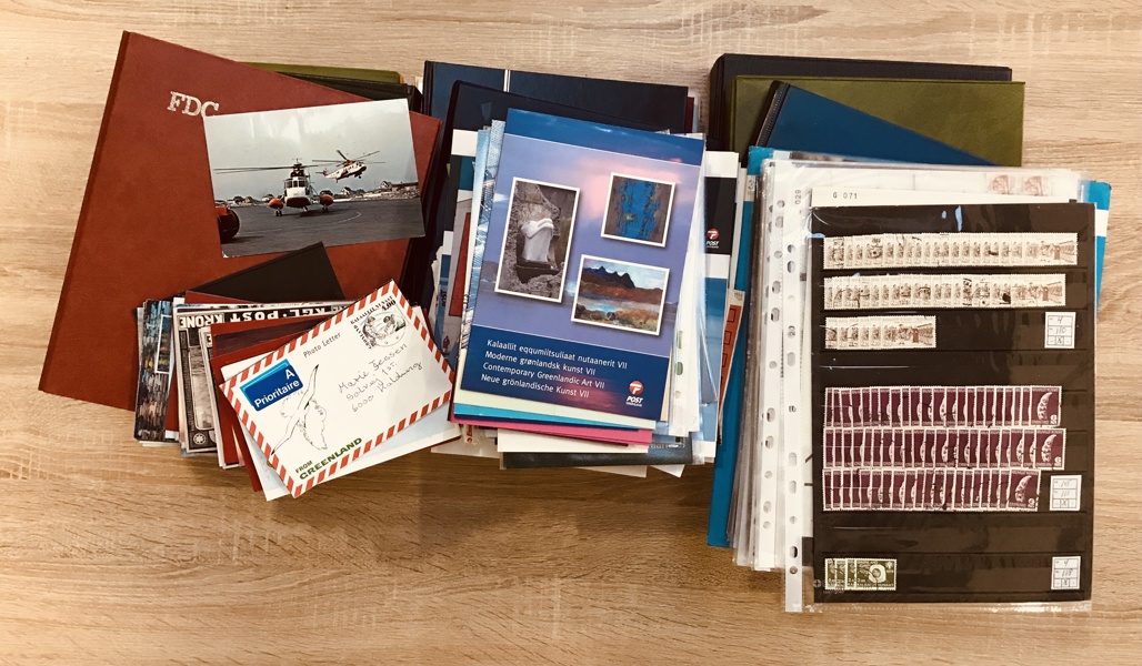 Frimærker: super god kasse m. Grønland (mange enheder)