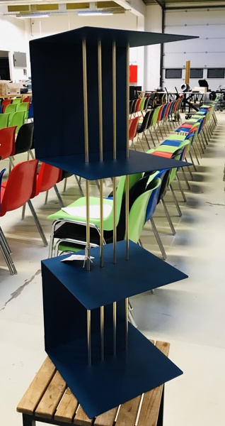 +M: Umage Teaser hylde (petrol/messing)