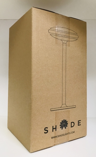 +M: Shade ØS1 bordlampe  m. Node, formgivet af Øivind Alexander Slaatto