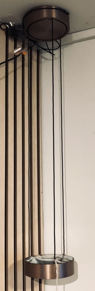 +M: Light-Point Orbit 1 pendel (rose gold) designet af Nital Patel & Ronni Gol