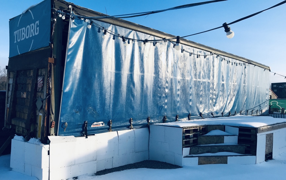 +M: Schmitz Cargobull 3-akslet sættevogn/gardintrailer m. lift (2007) - Stel: WSM00000003054464