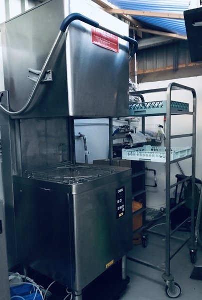 +M: Zanussi ZHTAID industri-/hætteopvaskemaskine