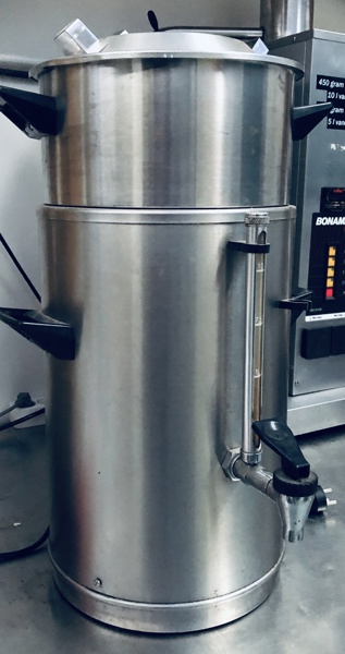 +M: Bravilor Bonamat beholder (10l) til B10 med tragt