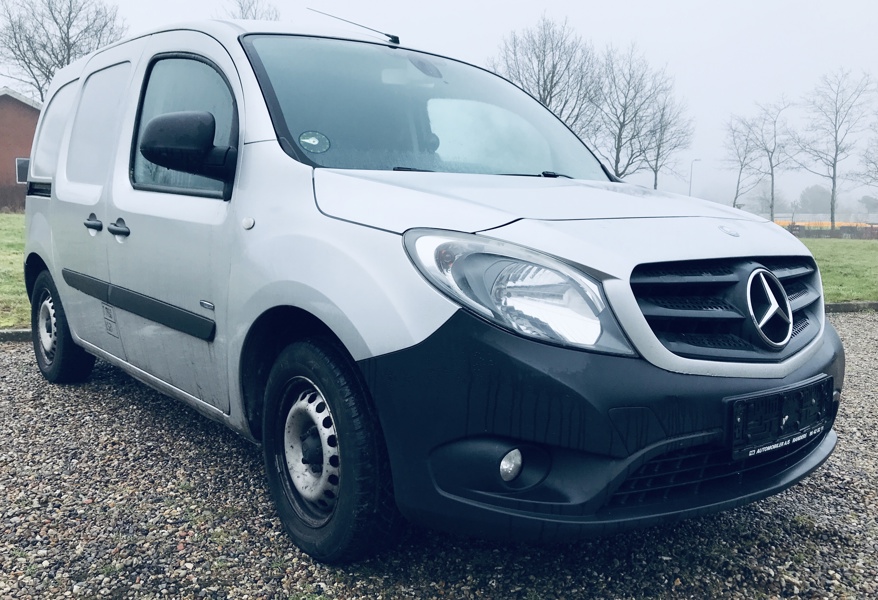 +M: Mercedes-Benz Citan 109 CDI Kassevogn Lang (2017) - Stel.: WDF4156031U182959