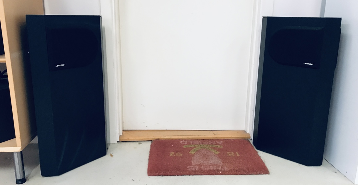 2 Bose 401 Direct/Reflecting højtaler