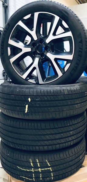 4 Alufælge (19") m. Michelin E-Primacy sommerdæk (205/55/R19)