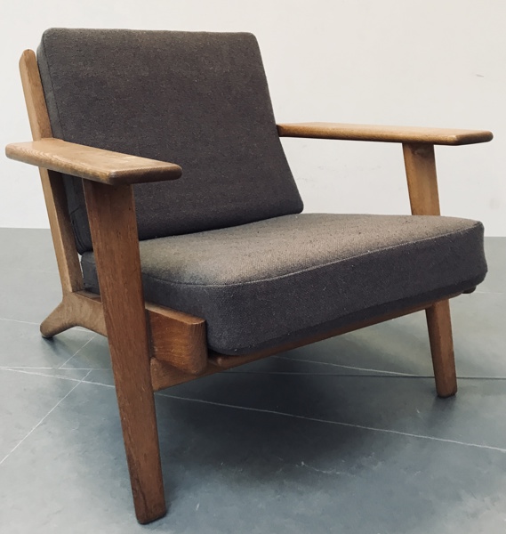 Hans J. Wegner (1914-2007) GE-290 loungestol, fremstillet ved Getama