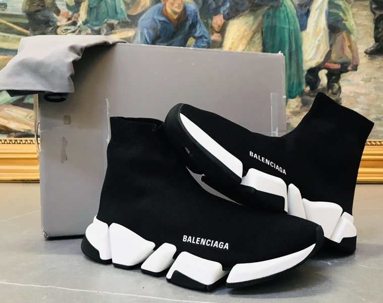 +M: Balenciaga Speed 2.0 LT Stretch-Knit Sneakers (Å 2026-0764)