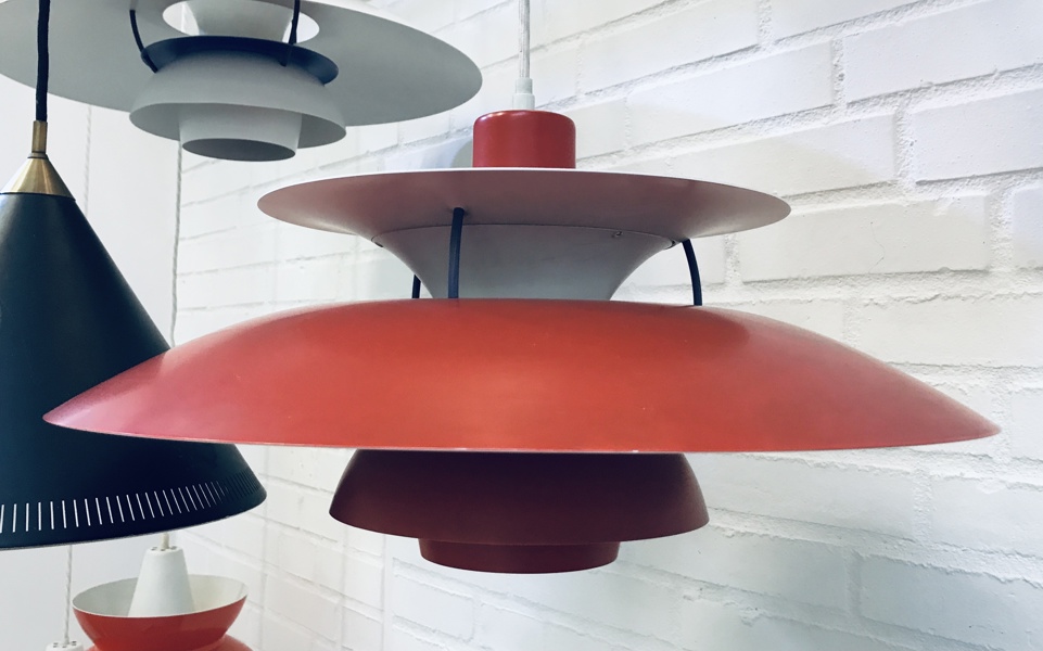 Poul Henningsen (1894-1967) PH 5 pendel, fremstillet ved Louis Poulsen 