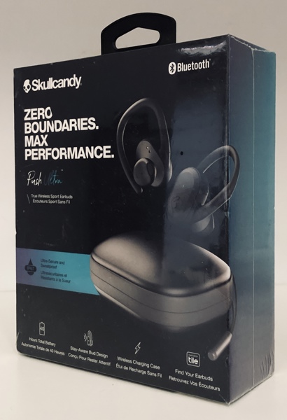 +M: Skullcandy Push Ultra True Wireless Sport In-Ear høretelefoner (Å 2026-0779)