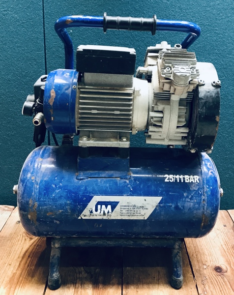 +M: Unimerco KGK 25/11 S kompressor (25l/11bar)