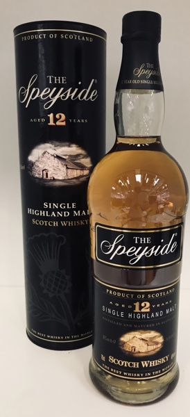 The Speyside 12-års Single Highland Malt Scotch Whisky