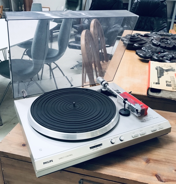 Philips Direct Control AF-729 Mark II pladespiller m. Philips GP401 Mark II pickup