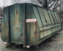 +M: Lukket wirehejs affaldscontainer (5X2,35meter)