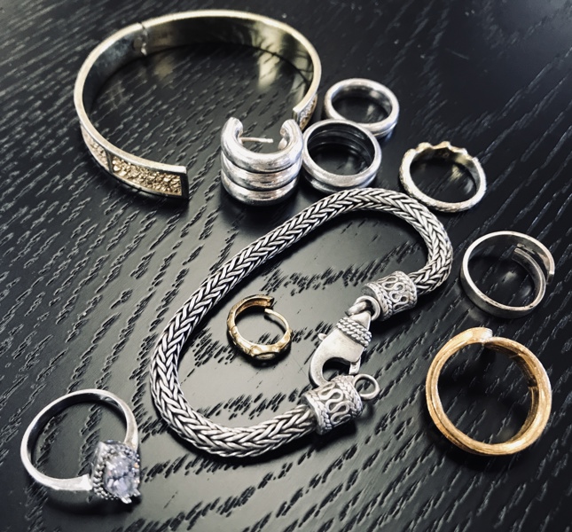 Samling af sølvsmykker - herunder Camille Brinch, 