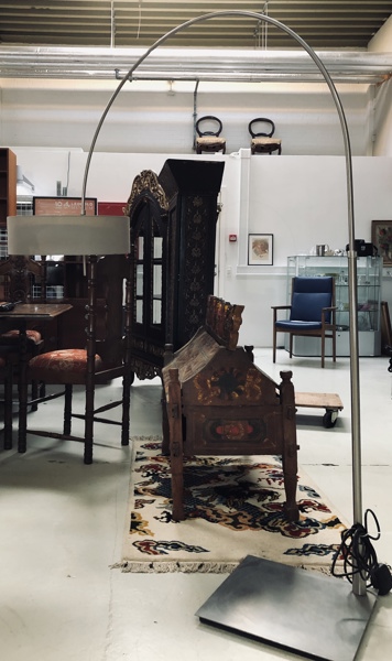 Arcus for Bielefelder Werkstätten high-end gulvlampe designet af Andreas Weber