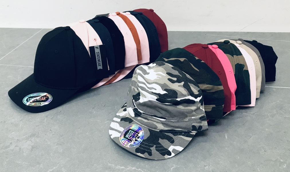 Parti Statewear caps (19 enheder)