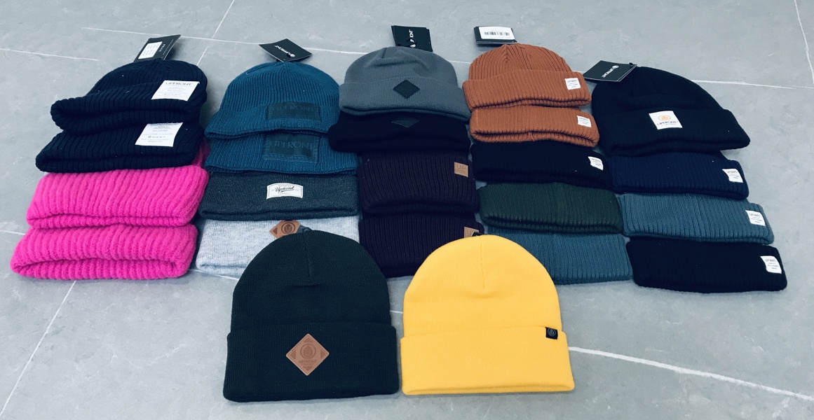 Parti Upfront beanie/huer (23 enheder)