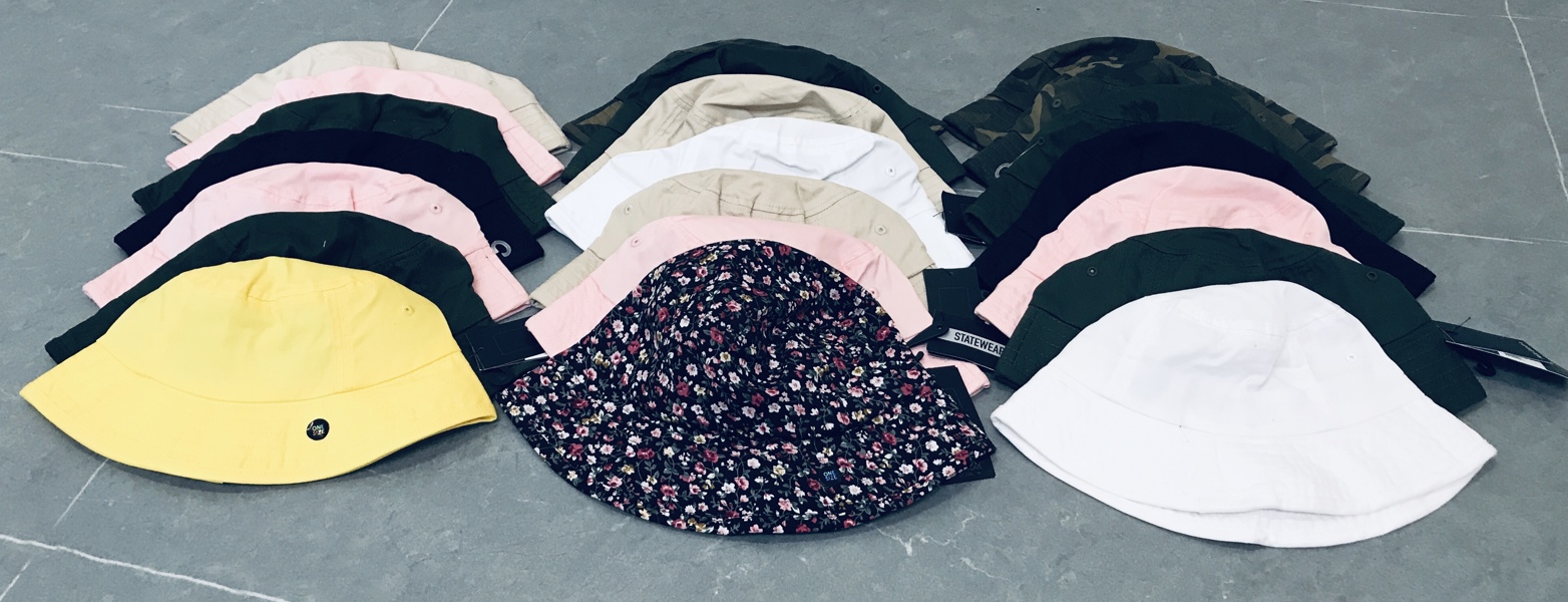 Parti Statewear bøllehatte/bucket hatte (20 enheder)