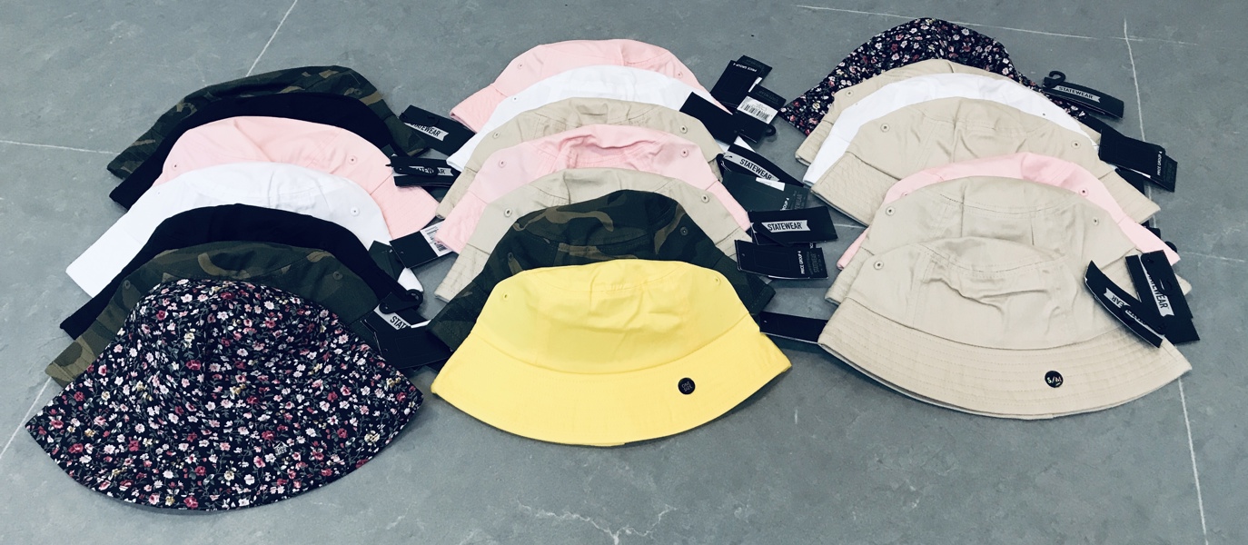 Parti Statewear bøllehatte/bucket hatte (20 enheder)