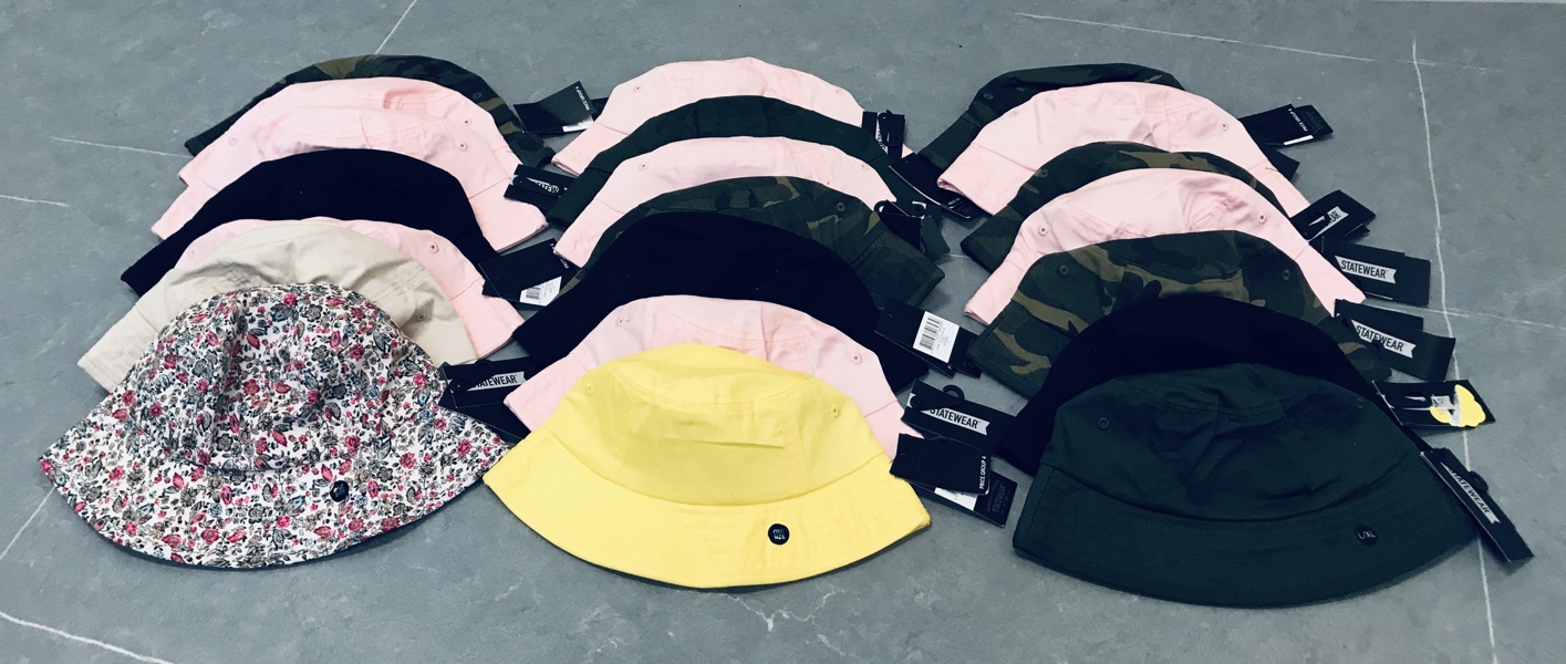 Parti Statewear bøllehatte/bucket hatte (20 enheder)