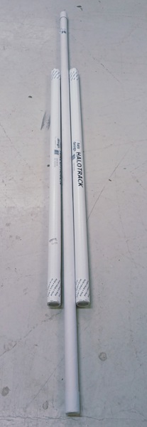 +M: Parti skinner til LED spotlys (3 enheder) - 2 stk. Halo Design Halotrack 1.2m og 1 stk. Antidark Designline Track 2m