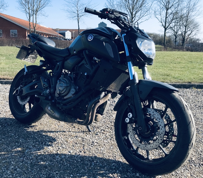 +M: Yamaha MT-07 48Hk (2019) - Stel.: JYARM182000010326 (Å 2026-0755)