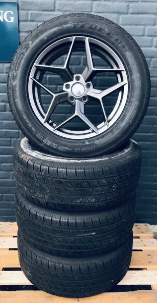 4 Alufælge (16") m. Michilin Energy Saver sommerdæk (215/60/R16)